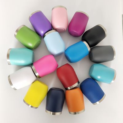 SUMSUN 12 oz doppia parete in acciaio inossidabile vuoto isolato tazza da caffè vino Tumbler vacanza bambino