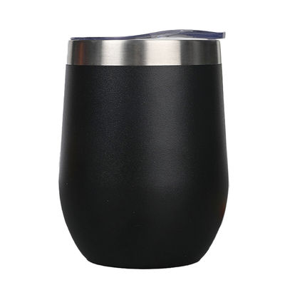 SUMSUN 12 oz doppia parete in acciaio inossidabile vuoto isolato tazza da caffè vino Tumbler vacanza bambino