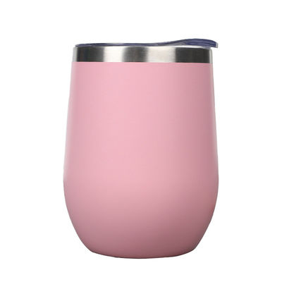SUMSUN 12 oz doppia parete in acciaio inossidabile vuoto isolato tazza da caffè vino Tumbler vacanza bambino