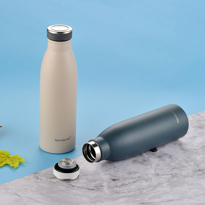 Logo personalizzato accettabile 304 Acciaio inossidabile Lavatorio bottiglia di latte e acqua per bambini scuola