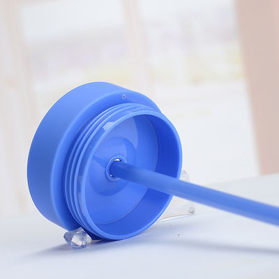 Minimalista Eco Friendly Custom Bpa Free 16oz PP Bottiglia d'acqua di plastica con cannucce