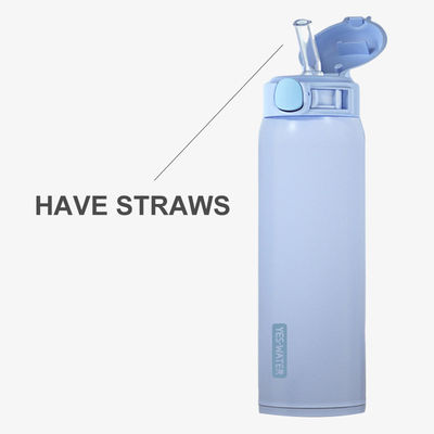 Bevande dirette 500 ml Tazza isolante in acciaio inossidabile con paglia autonoma 2022