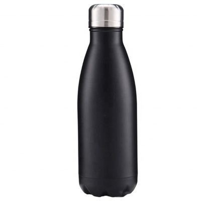 500ml Cola Forma Acciaio inossidabile doppia parete bottiglia d'acqua a vuoto per disegni personalizzati