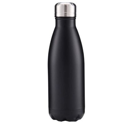 Isolamento termico 500ml Acciaio inossidabile doppio muro Bottiglia d'acqua a vuoto Cola Forma Sublimazione Sport Bottiglia