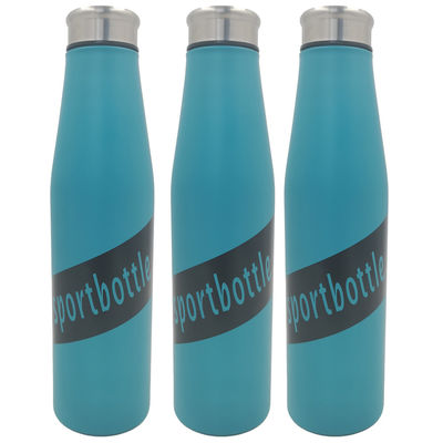 Bottiglia d'acqua per adulti di 750 ml in acciaio inossidabile con design ecologico