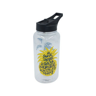 Stile di design contemporaneo bottiglia d'acqua in plastica ecologica personalizzata per il logo della scuola