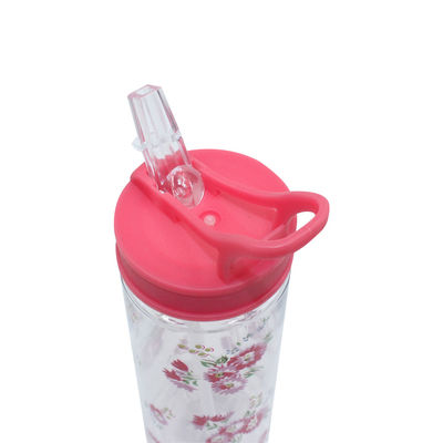 Bottiglia d'acqua pastorale portatile personalizzata per ragazze 7.3x7.9x23.2cm Design pastorale