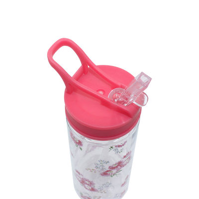Bottiglia d'acqua pastorale portatile personalizzata per ragazze 7.3x7.9x23.2cm Design pastorale