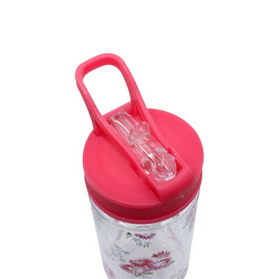 Bottiglia d'acqua pastorale portatile personalizzata per ragazze 7.3x7.9x23.2cm Design pastorale