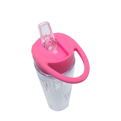 Bottine d'acqua di plastica di cristallo eco-friendly con rivestimento anticorrosione