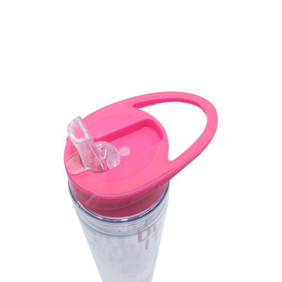 Bottine d'acqua di plastica di cristallo eco-friendly con rivestimento anticorrosione