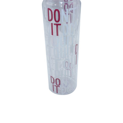 Bottine d'acqua di plastica di cristallo eco-friendly con rivestimento anticorrosione