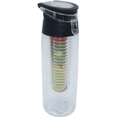Logo personalizzato Bottiglie d'acqua sportive in plastica senza BPA per il ritorno a scuola 7.9x7.1x23.9cm