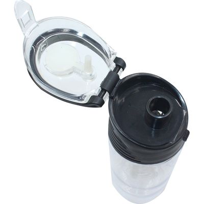 Logo personalizzato Bottiglie d'acqua sportive in plastica senza BPA per il ritorno a scuola 7.9x7.1x23.9cm