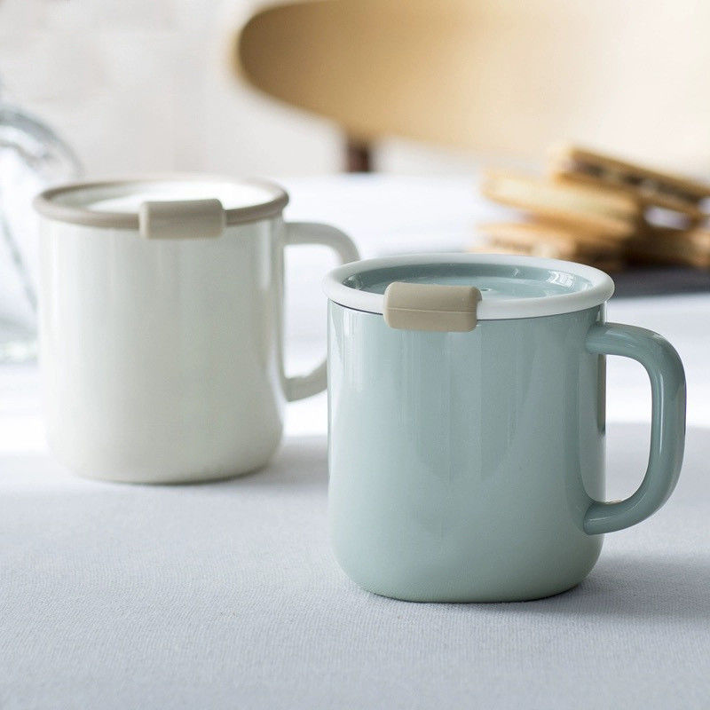 Tazze da caffè Tavola da tavolo Tazza da tè Regalo di compleanno 420ml con copertura di conservazione del calore