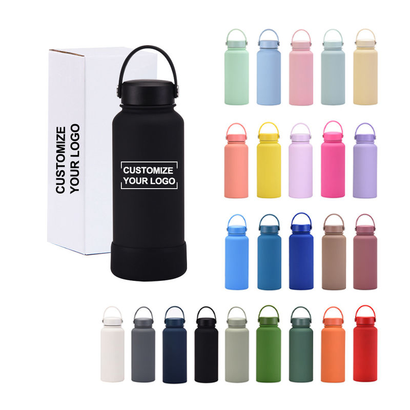 Classico design bottiglia d'acqua in acciaio inox a doppia parete per l' ecologia