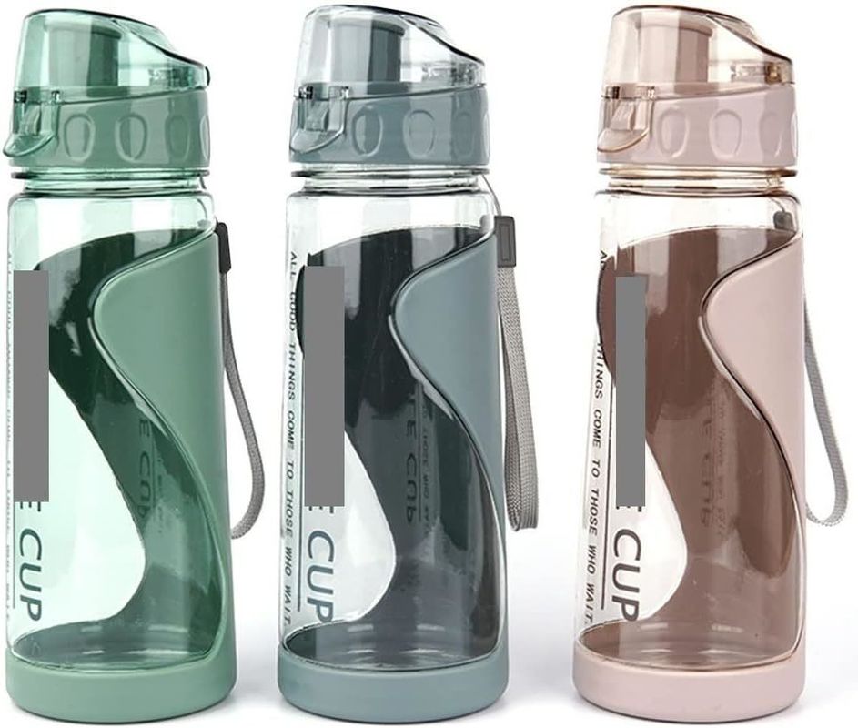570 ml bottiglie di acqua sportiva per adulti portatili a prova di perdite e senza BPA